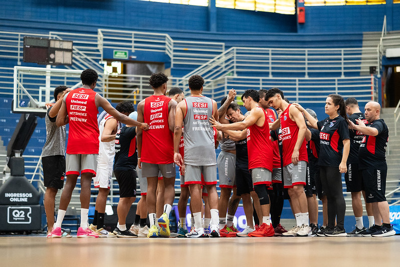 Delegação do Sesi Franca viaja para Santiago (CHI) para sequência da Basketball Champions League Americas