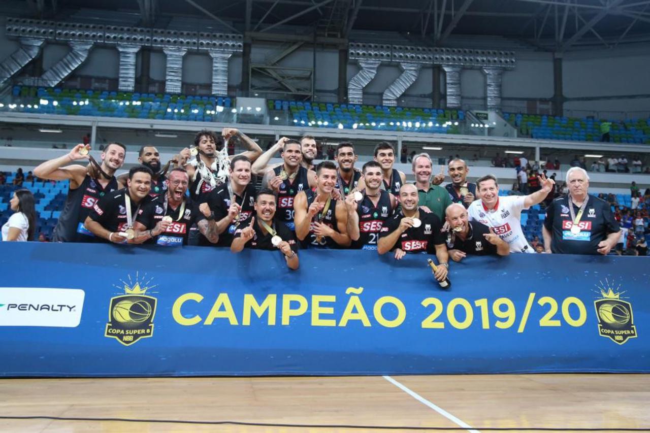 Copa Super 8 é o primeiro título nacional do basquete do Minas