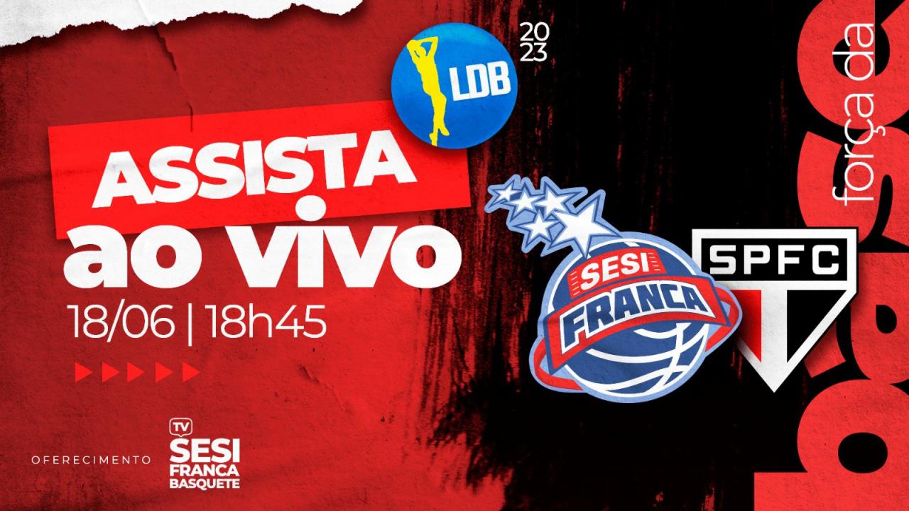 Hoje tem jogo e tem transmissão! 🙌 - Sesi Franca Basquete