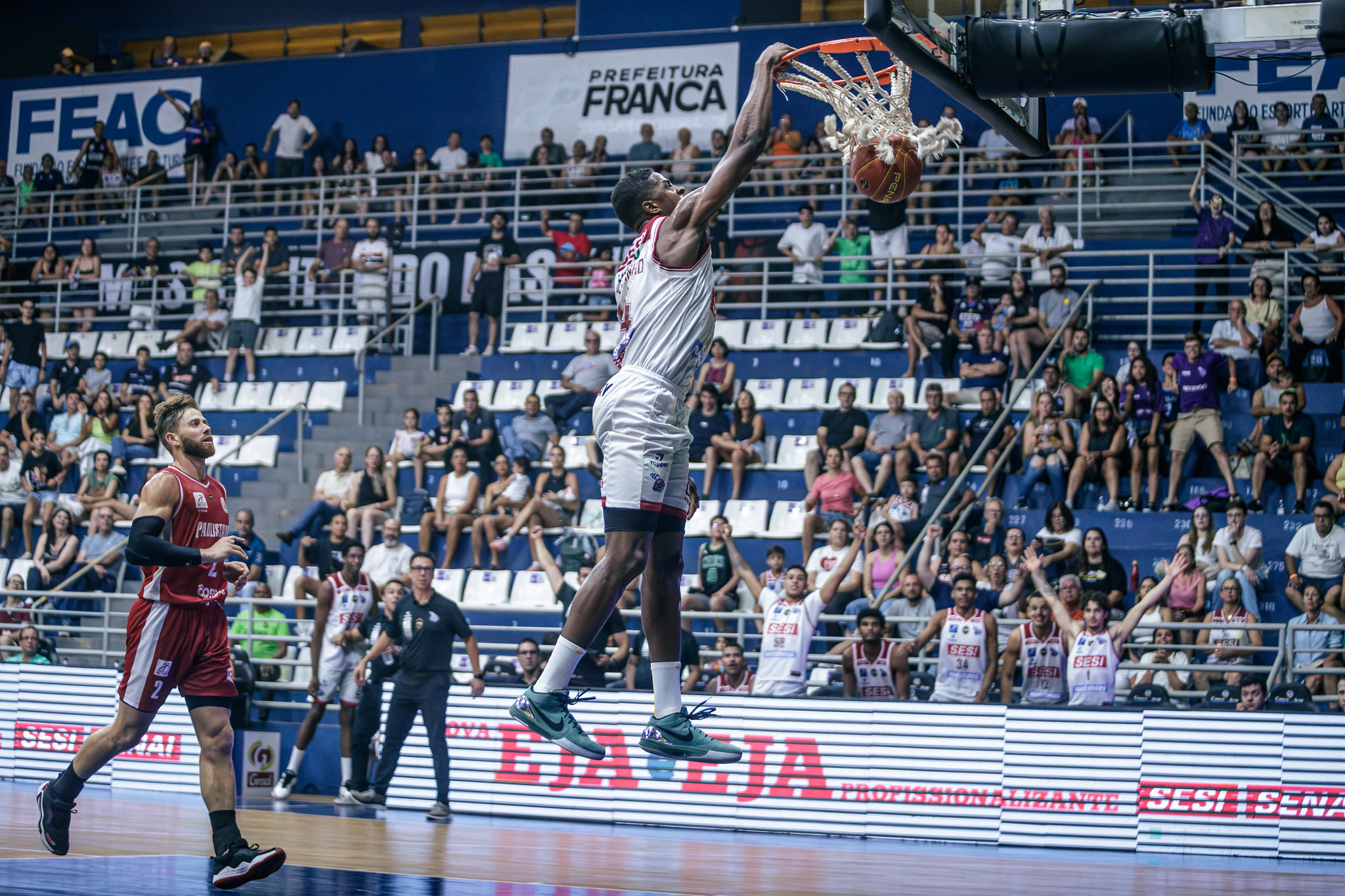 Sesi Franca vence o Paulistano e está classificado para as finais do Campeonato Paulista