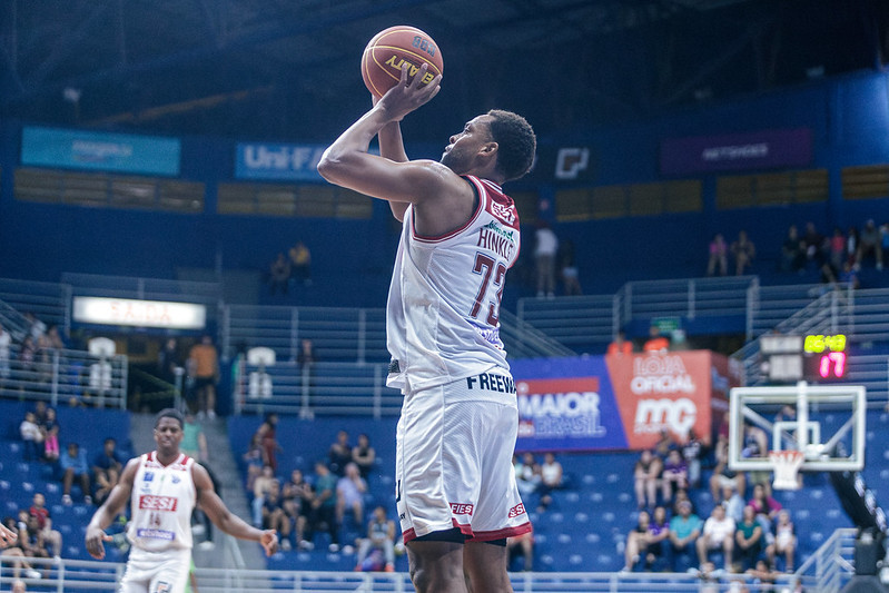 Sesi Franca recebe o Fortaleza Basquete Cearense em penúltima partida pelo 1ª turno em casa pelo NBB 2024/25